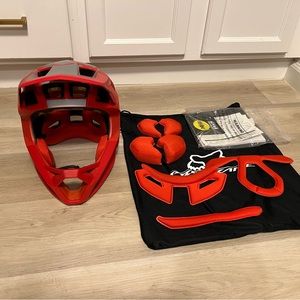 2018 Fox Proframe Ltd Edition Red Large 58-61cm MIPS